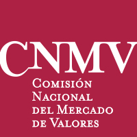 Logotipo de la Comisión nacional del mercado de Valores. Acceso a la web de la CNMV